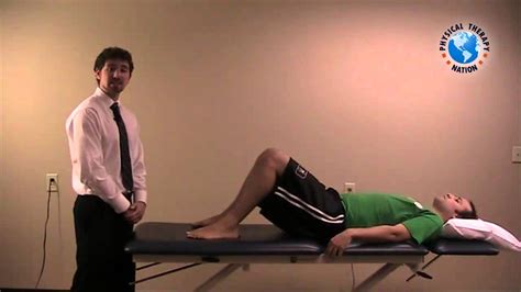 Supine To Long Sit Test Youtube