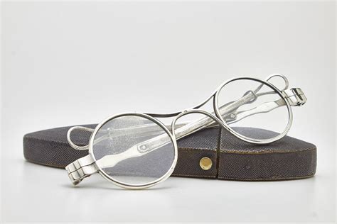 Vintage 19 Retro Unique Antique Round Eyeglasses Telescopic Etsy