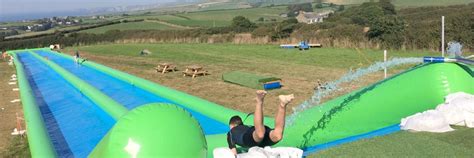 North Cornwall Giant Slip And Slide 10 Minutes From Penolver Lodge