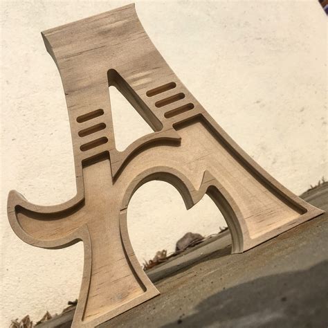 3D Typography Wooden Signs 3d Typography Fall Deco