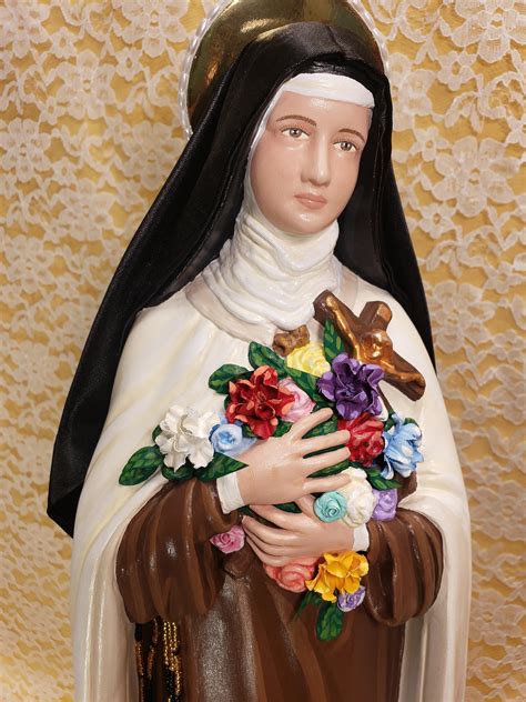 devotion of st theresia of lisieux relic of st therese de lisieux vintage french religious