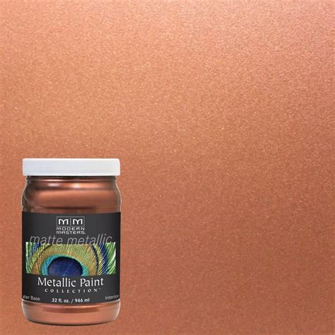 Modern Masters 1 Qt Copper Penny Water Based Matte Metallic Interior