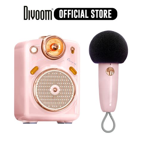Divoom Fairy Ok Rosy Pink Versatile Bluetooth 20 Core 10 W Speaker In