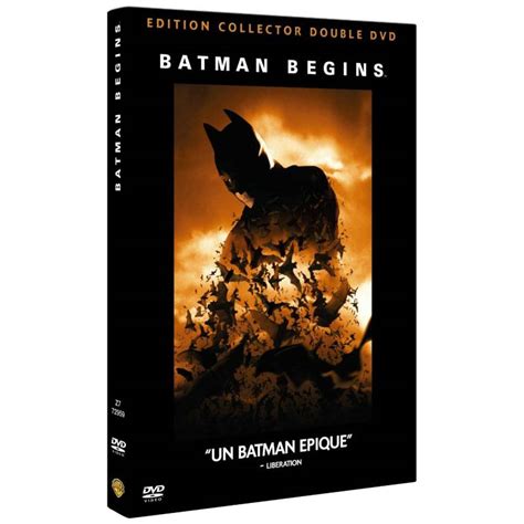 Dvd Batman Begins Edition Collector 2 Dvd Christian Bale