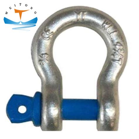 G2130 Rigging Hardware Stainless Steel Drop Forged Screw Pin Anchor Shackle Bow Shackle China