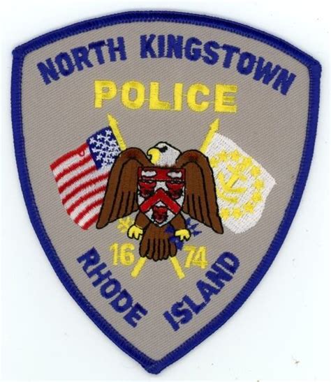North Kingstown Police Rhode Island Ri Patch Sheriff Colorful Ebay