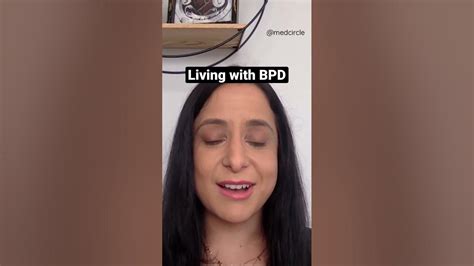 Living With Borderline Personality Disorder Bpd Youtube