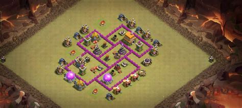 50 Best Town Hall 6 War Base Designs 2023 TH6 Layouts For Clan Wars