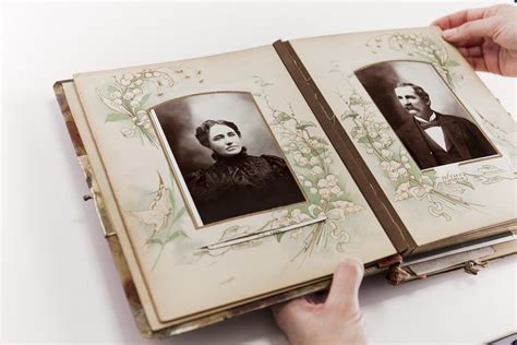 The History Of Scrapbooking Vintage Photo Album Small Scrapbook