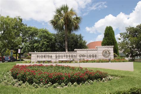 Florida Southern College Campus Map Map