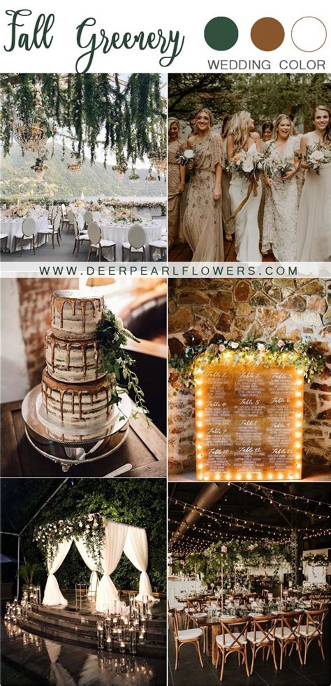20 Trendy Rustic Fall Greenery Wedding Ideas Dpf