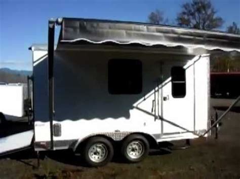 Fold down all the sideboards to charge your trailer faster. 7X14 CARGO TRAILER WITH FOLD DOWN TENT | Cargo trailer ...