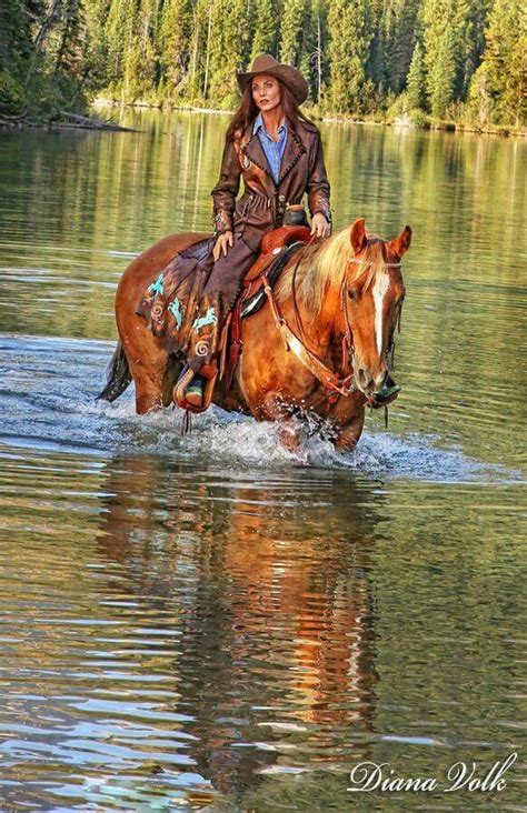 Pin By S M On Cowguys And Gals Beautiful Horses Cowgirl And Horse