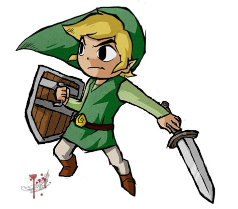 The Legend Of Zelda The Wind Waker Toon Link Ww Link 2