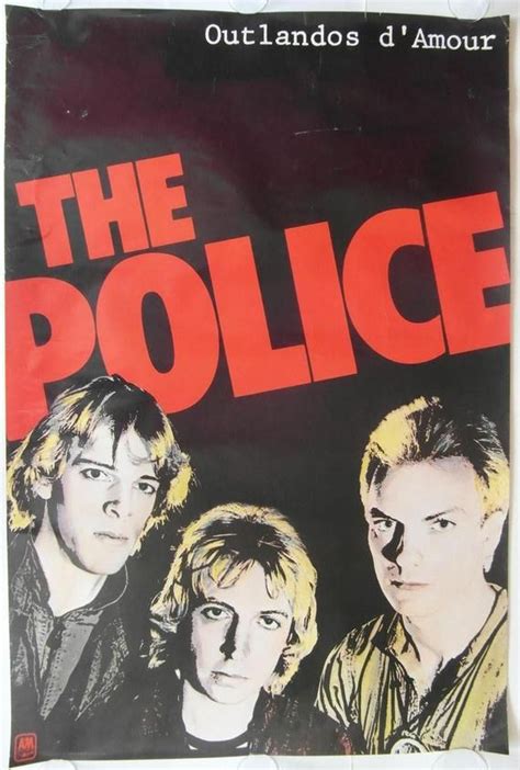 Iconic Poster Retro Poster The Police Band Poster Wall Art Poster