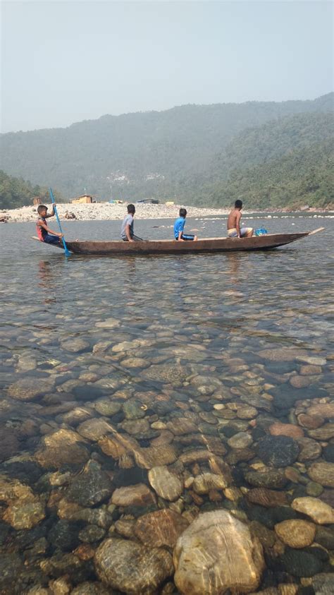 Photo Of Meghalayas River Umngot One Of The Cleanest In The World