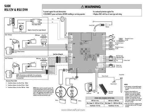 Chamberlain Garage Door Opener Wiring Schematic