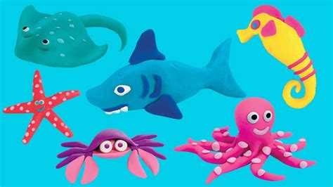 Play Doh Under The Sea Creatures Collection Au — Australias