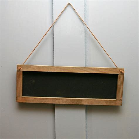 Large Wooden Blackboard Hanging Retail Sign