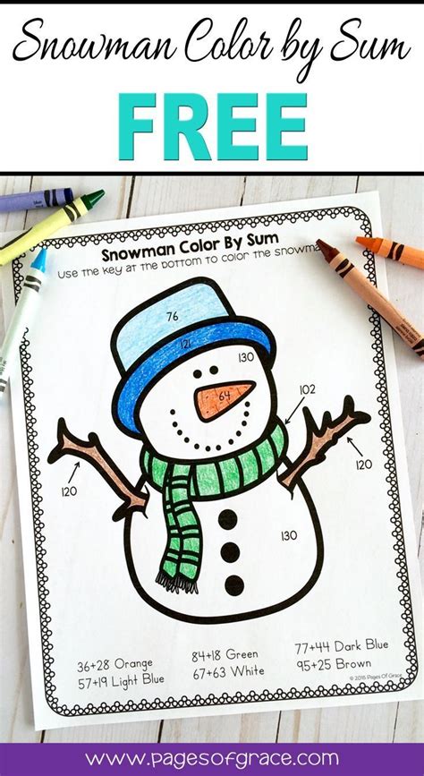 Henry is a first grader this year and came home with a letter about their expectations for learning sight words. SNOWMAN MATH CENTERS (ADDITION WITH REGROUPING ...
