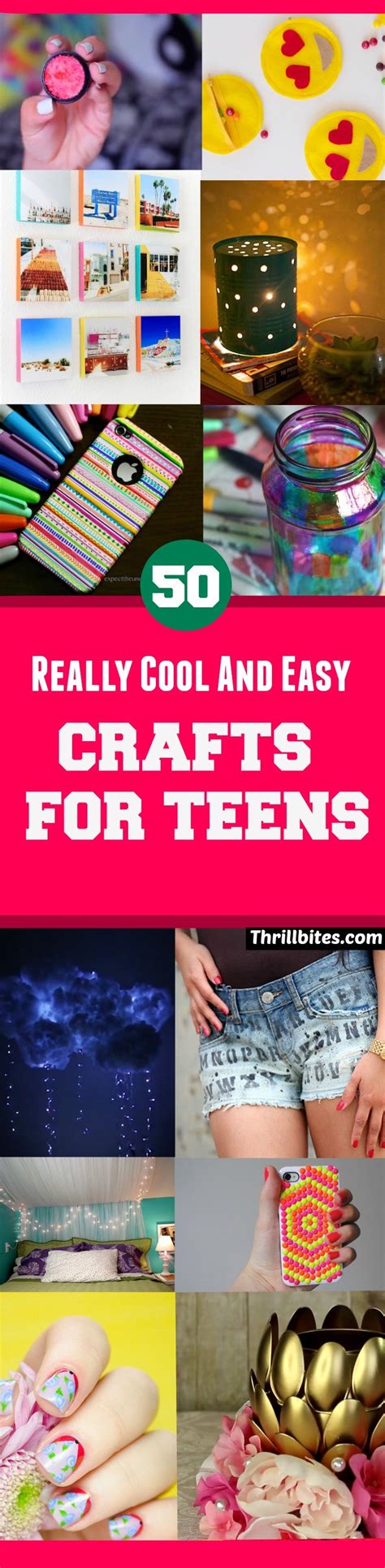 50 Really Cool And Easy Diy Crafts For Teens Thrillbites