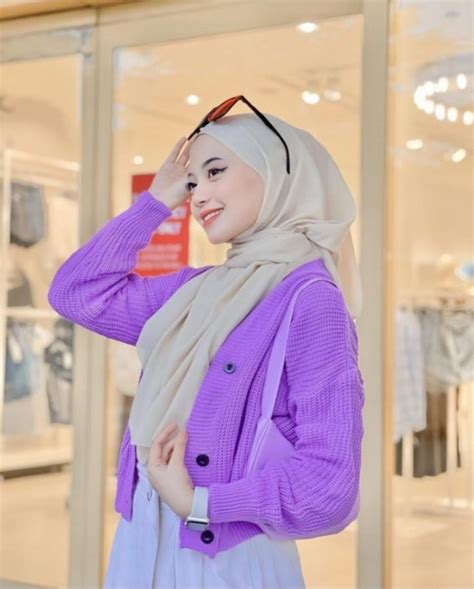 Baju Warna Lilac Cocok Dengan Jilbab Warna Apa Saja Ini Inspirasinya