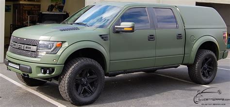 Ford Raptor Matte Military Green Wrap Yelp