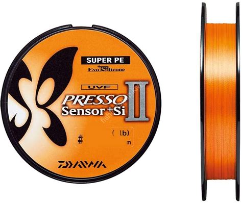 DAIWA UVF Presso Sensor Si II Orange 150m 0 3 4 8lb