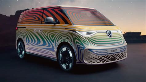 The Production Vw Id Buzz Looks Just Like The Concept Van Roadshow