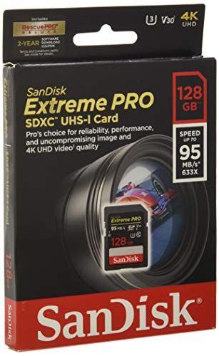 Sandisk Extreme Pro 128gb Sdxc Uhs I Card Sdsdxxg 128g Gn4in