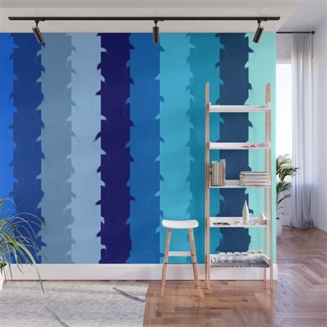 I Feel Blue Wall Mural By Marionb Home Decor Sets Wall Murals Blue