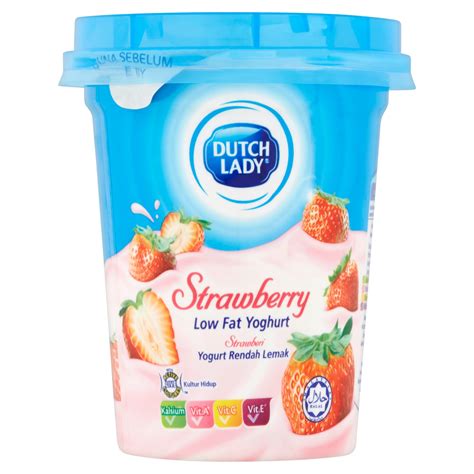For sure i arrived with low expectations of dutch women: Dutch Lady Low Fat Yoghurt Strawberry 140g - Mydin Express ...