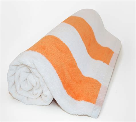 Cotton Love Com 30x60 Terry Beach Towels Cotton Velour Cabana Stripe