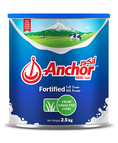 Anchor Fortified Full Cream Milk Powder Can