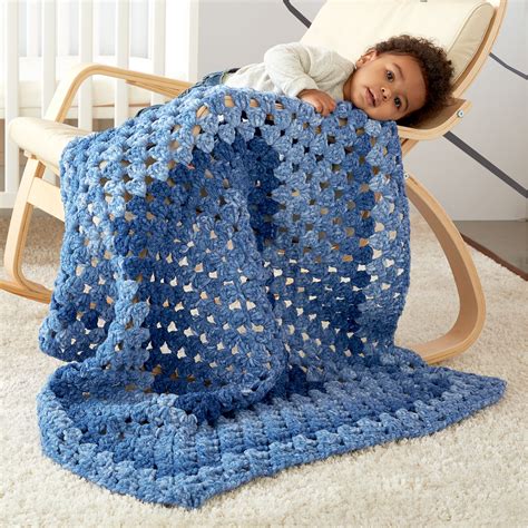 Free returns · up to 60% off in july · over 10,000 free patterns Bernat Granny Rectangle Crochet Baby Blanket Pattern ...