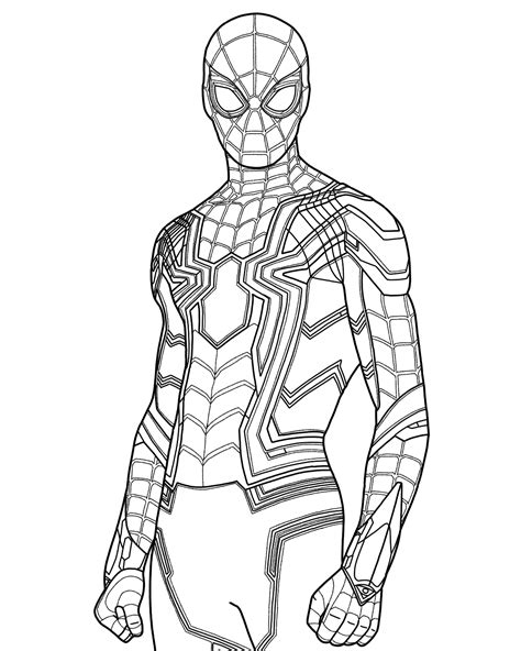 Marvel the avengers iron man pdf coloring pages. Iron Spider Coloring Pages - Coloring Home