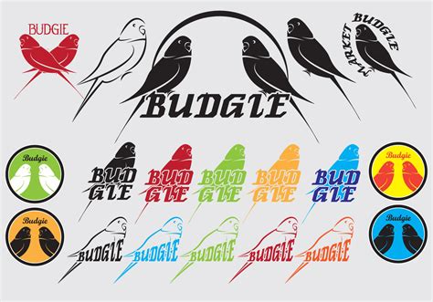 Budgie Bird Logo Payhip