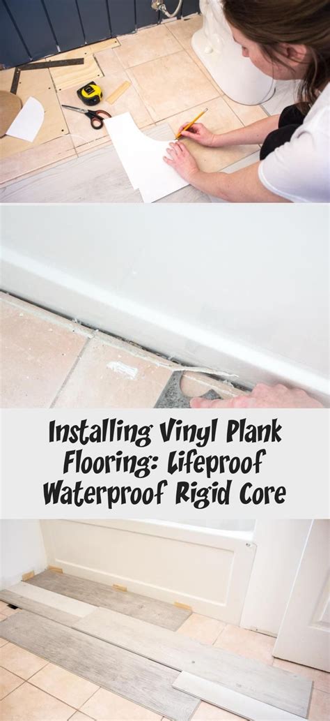 Open the boxes of lifeproof vinyl flooring and place them in the area for at least 48 hours. Installing Vinyl Plank Flooring: Lifeproof Waterproof ...