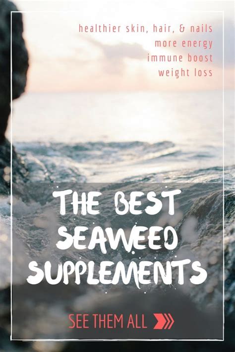 The Best Seaweed Supplements Seaweed Wellness Medical Remedy