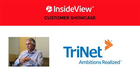 Insideview Customer Showcase Trinet Youtube
