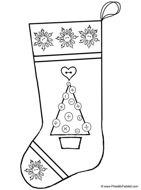 christmas stocking coloring sheet Coloring christmas clifford pages color tree printables scholastic worksheets pig kids parents sheets sheet pdf activities spirit printable getcolorings