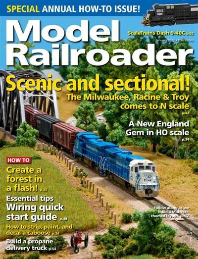 Model Railroader Magazine Subscription New Zealand