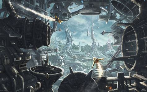 Sci Fi Art Wallpapers Top Free Sci Fi Art Backgrounds Wallpaperaccess