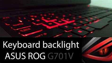 How to enable rgb lighting on laptop. How to adjust keyboard backlight on ASUS ROG Gaming Laptop ...
