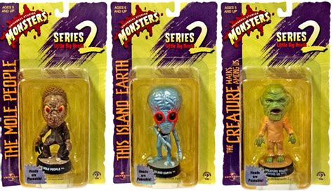 Universal Monsters Little Big Heads Series 2 Set Of 3 Mini Figures