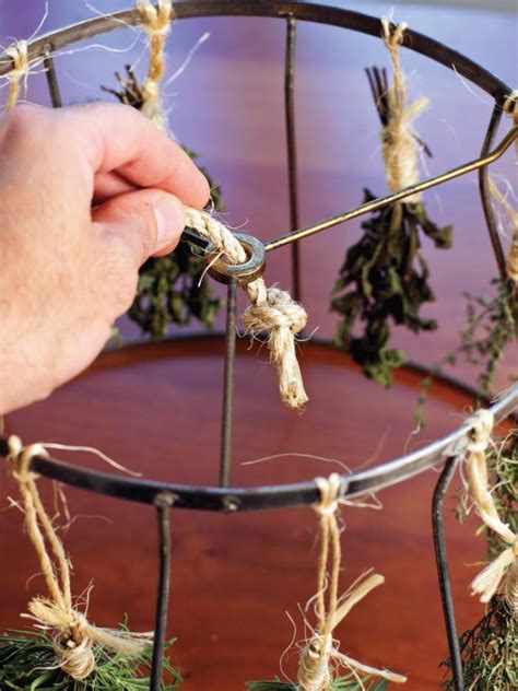 How To Make An Herb Drying Rack Hgtv