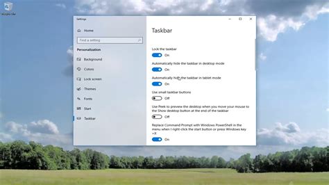 How To Hide The Taskbar Windows 10 Tutorial Youtube