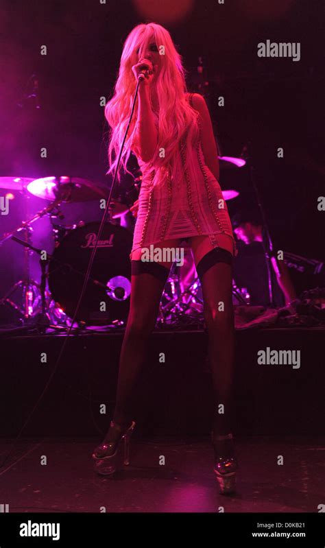 Taylor Momsen Performs With Her Band The Pretty Reckless At The O2