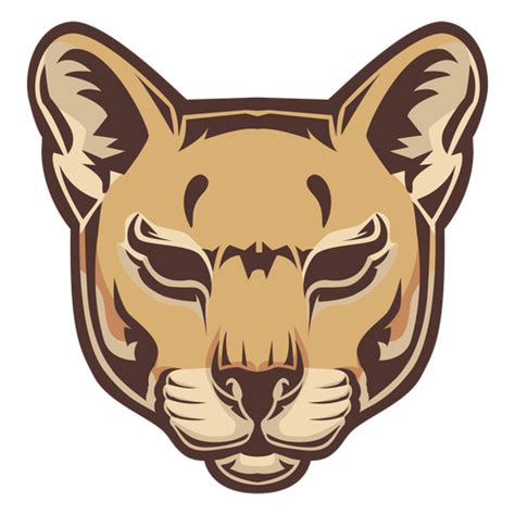 Cougar Head Logo Transparent Png And Svg Vector File
