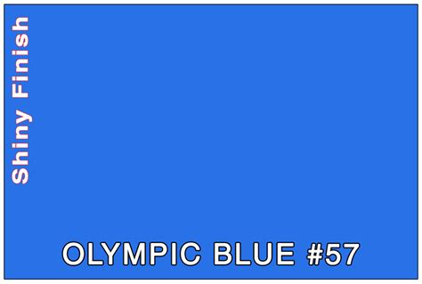 Color Sample 3m Olympic Blue 57 Obl Graphic Express Automotive